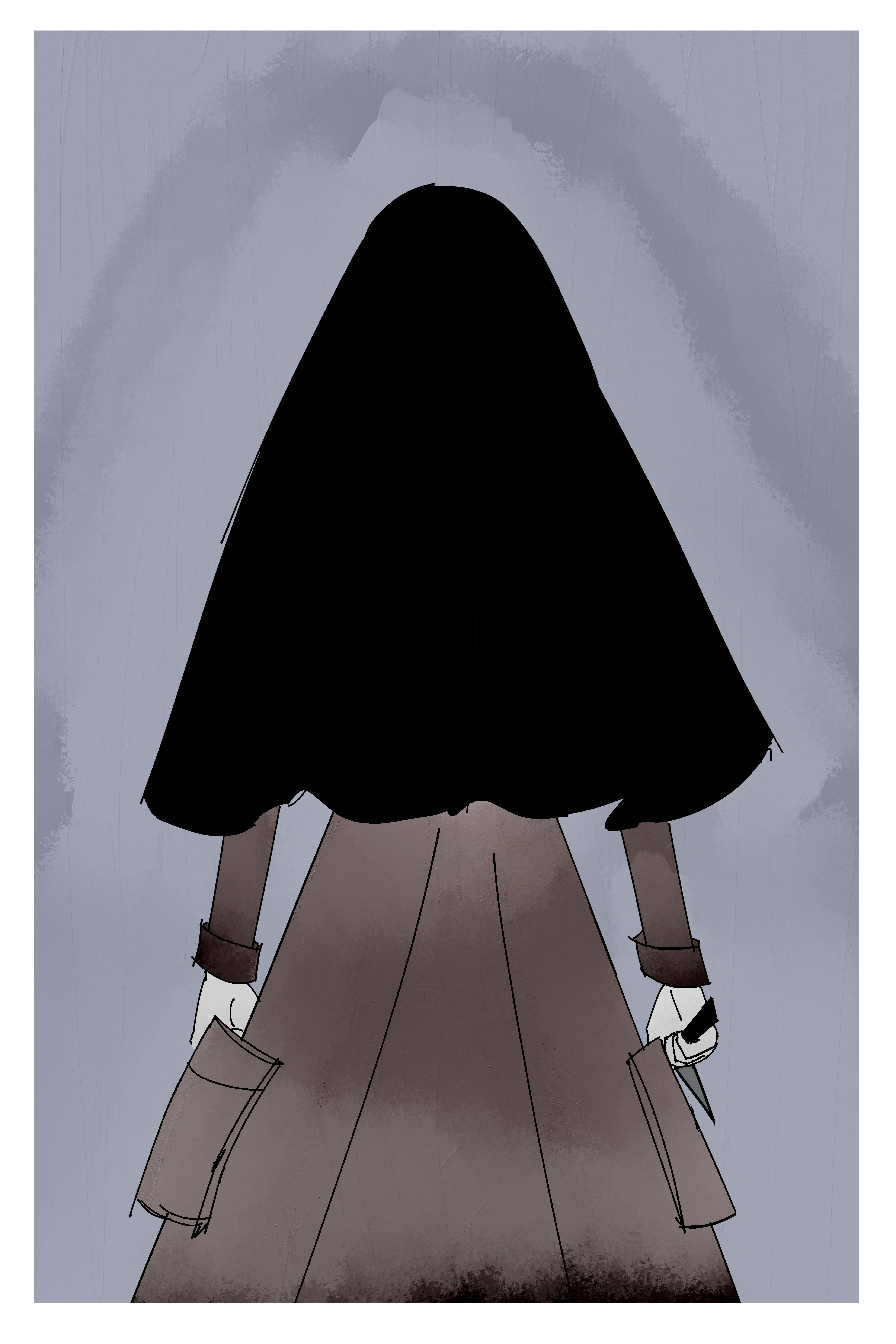 The same image without the text. It is slightly darker than before.