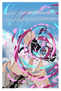 Page of SEASCAPE. The TOWER PRINCESS is shot by Fourcade and is torn nearly in half.